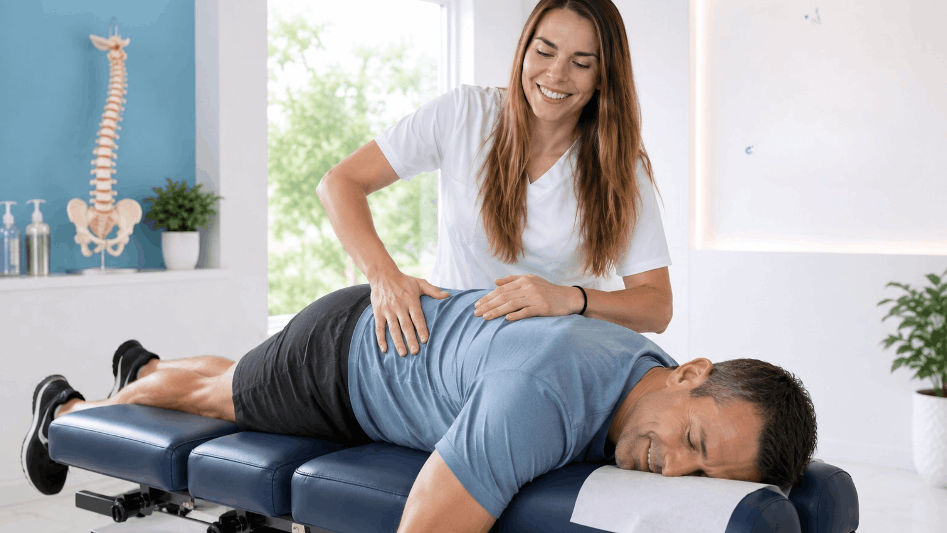 Chiropractic Lower Back Adjustment by Dr. Jennifer Miller